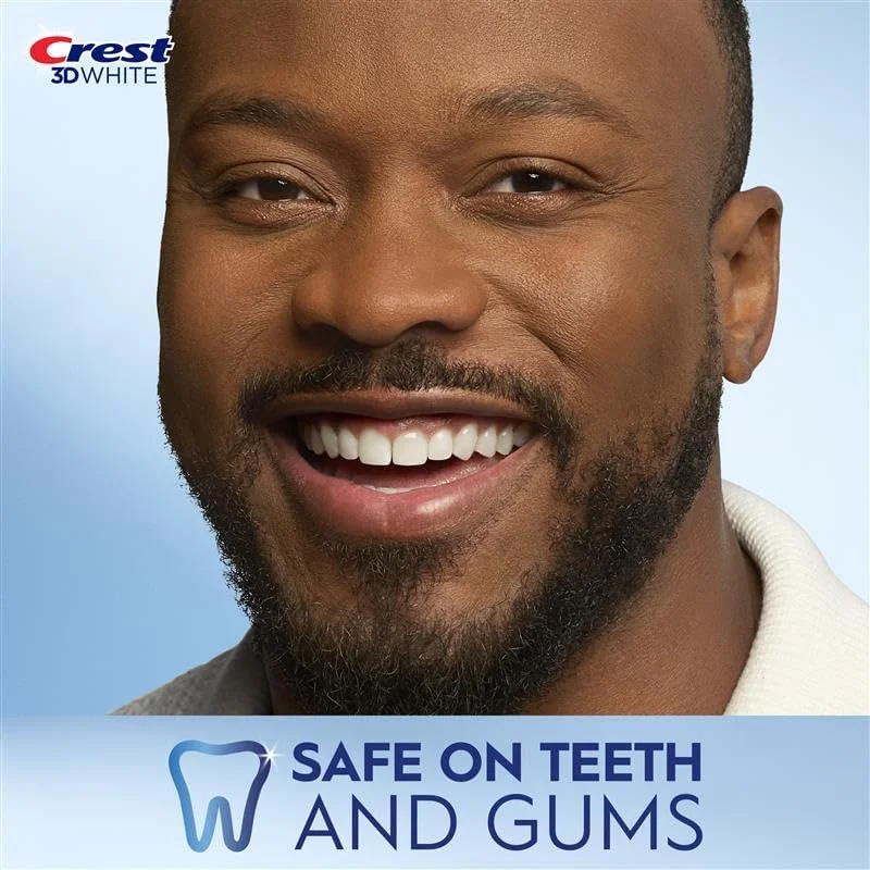 کیت شروع سفید کننده دندان Crest 3DWhitestrips، سفید کننده دندان در خانه، 10 بار استفاده کیت شروع سفید کننده دندان Crest 3DWhitestrips، سفید کننده دندان در خانه، 10 بار استفاده
