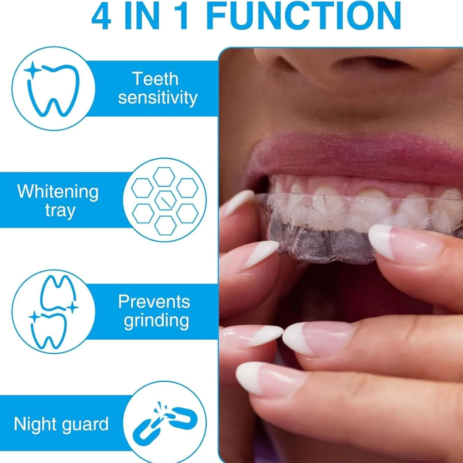 سینی های سفید کننده دندان Neutrava، سینی دهانی سفید کننده دندان، سینی های سفید کننده، طعم نعناع، نرم و راحت، طراوت بخش و روشن کننده، برای انواع دندان، کمک به روشن و تازه شدن لبخند شما