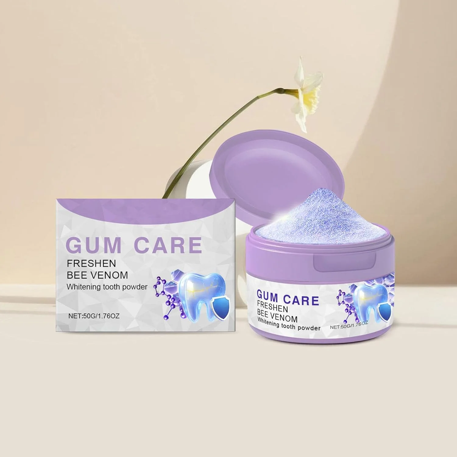 پودر دندان | پودر پاک کننده دهان برای دندان های درخشان تر، 50 گرم. از لبخند مطمئن لذت ببرید. راه حل طبیعی و ملایم برای زنان، مردان، نوجوانان، مسافرت، خوابگاه و هتل پودر دندان | پودر پاک کننده دهان برای دندان های درخشان تر، 50 گرم. از لبخند مطمئن لذت ببرید. راه حل طبیعی و ملایم برای زنان، مردان، نوجوانان، مسافرت، خوابگاه و هتل