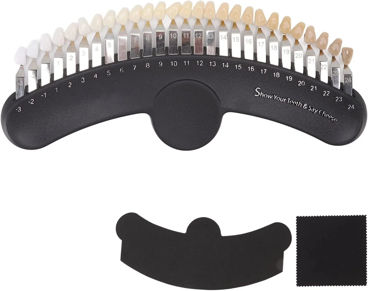 راهنمای تعیین رنگ دندان، راهنمای تعیین رنگ دندان 27 رنگ جعبه حرفه ای مقایسه رنگ دندان نمودار رنگ دندان راهنمای تعیین رنگ دندان، راهنمای تعیین رنگ دندان 27 رنگ جعبه حرفه ای مقایسه رنگ دندان نمودار رنگ دندان