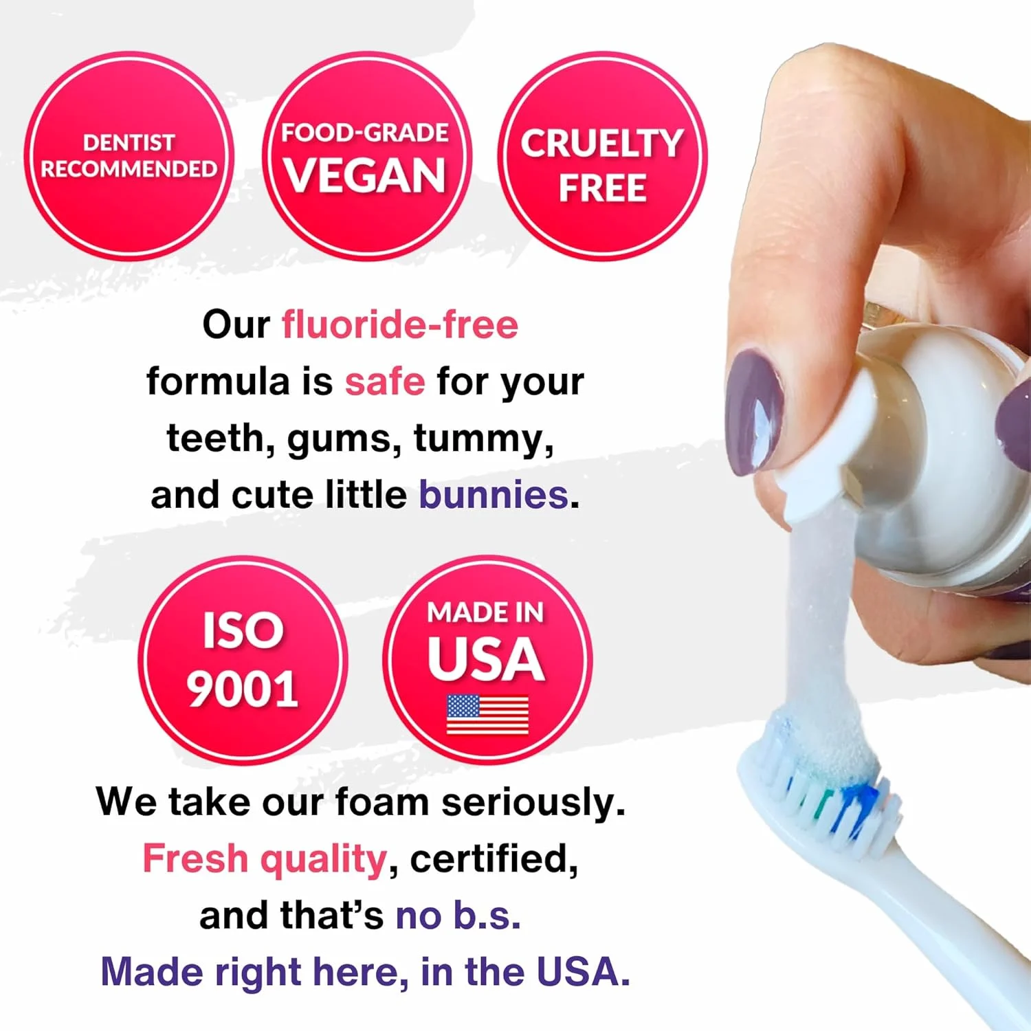 فوم پاک کننده دو منظوره و سفید کننده دندان Divine White - پراکسید هیدروژن - مناسب برای Invisalign، ClearCorrect، SmileDirectClub، Candid - مراقبت از دهان - جایگزین خمیر دندان فوم پاک کننده دو منظوره و سفید کننده دندان Divine White - پراکسید هیدروژن - مناسب برای Invisalign، ClearCorrect، SmileDirectClub، Candid - مراقبت از دهان - جایگزین خمیر دندان