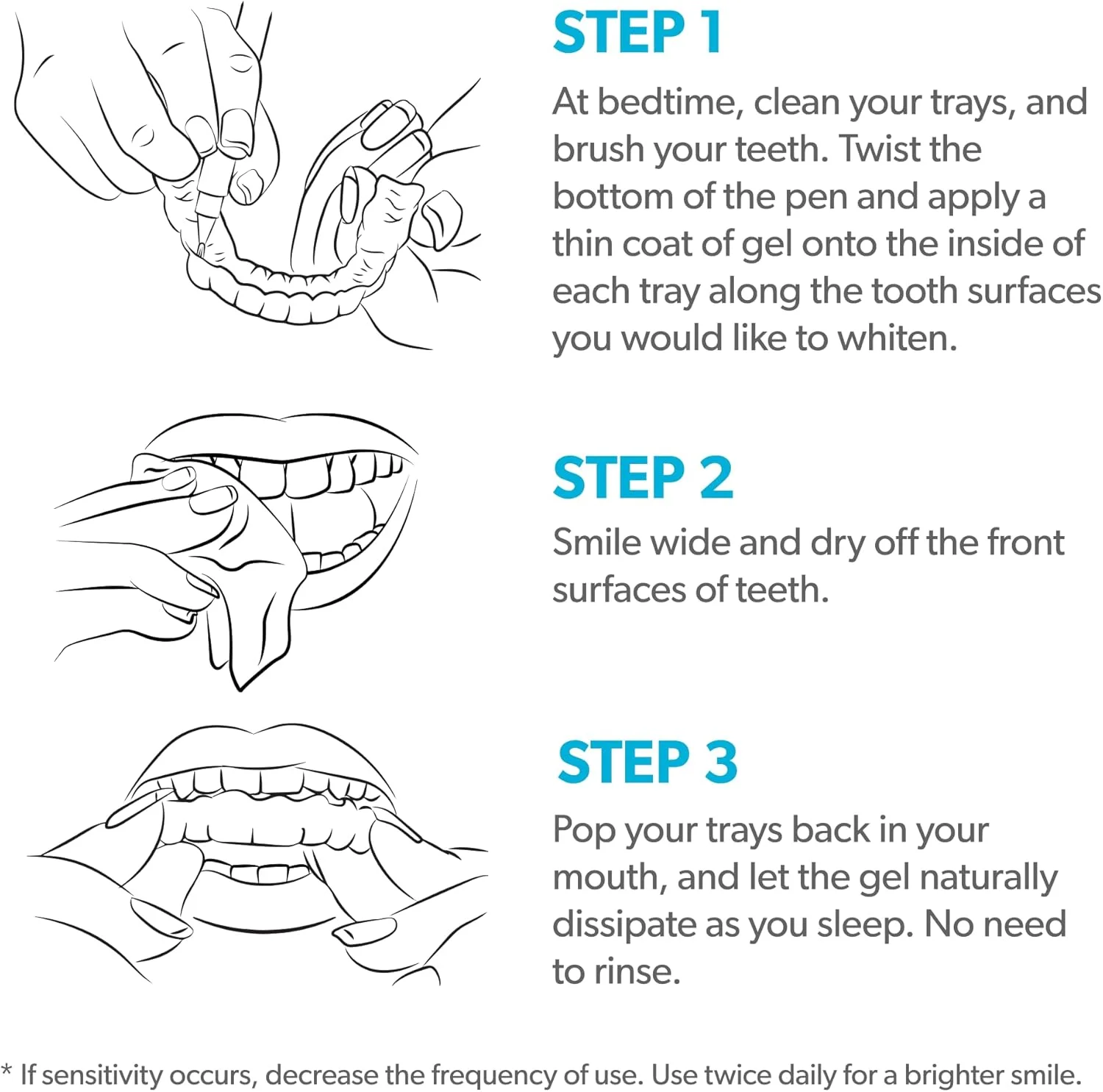قلم سفید کننده دندان EverSmile AlignerWhite | برای الاینرها و نگهدارنده های شفاف، سفید کننده الاینر، قلم ژل سفید کننده قلم سفید کننده دندان EverSmile AlignerWhite | برای الاینرها و نگهدارنده های شفاف، سفید کننده الاینر، قلم ژل سفید کننده