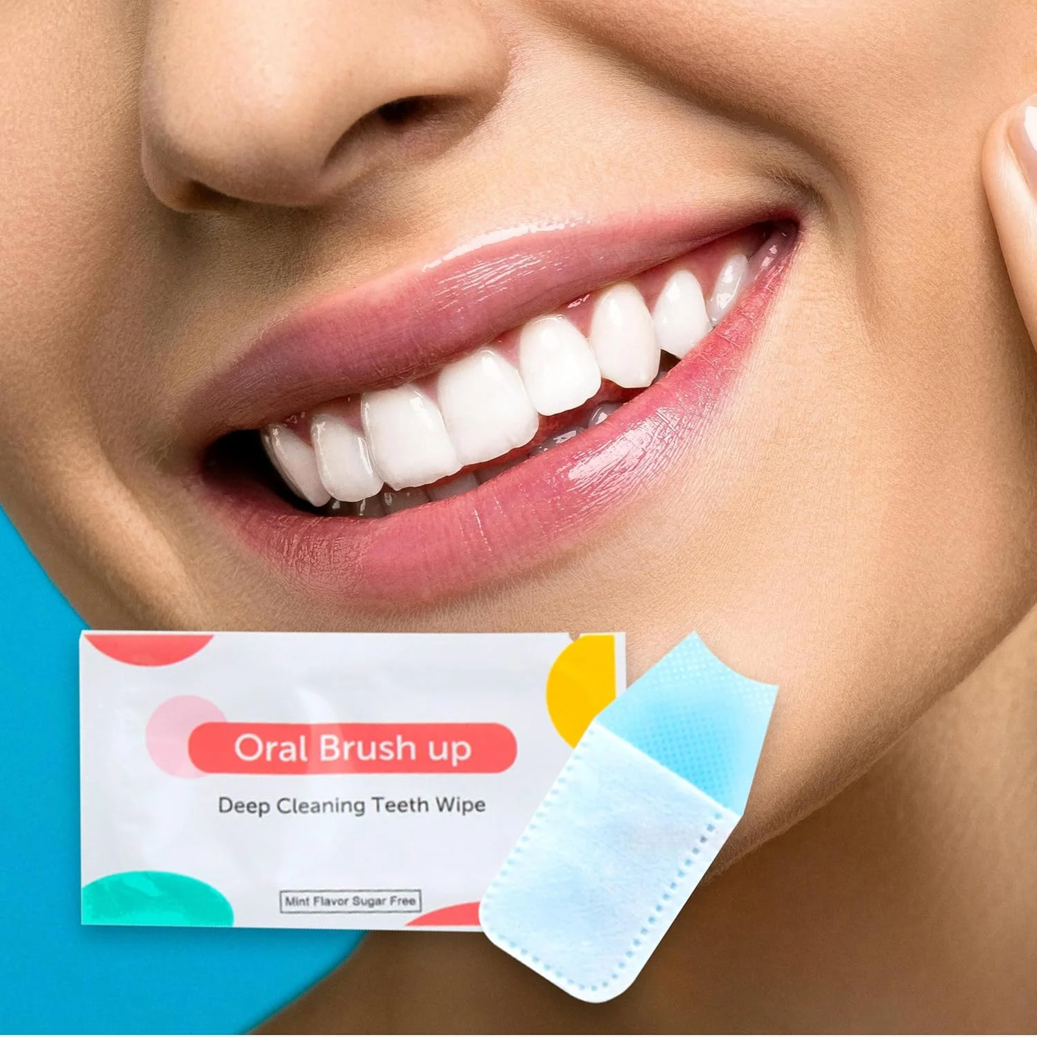 دستمال مرطوب یکبار مصرف نعنایی برای تمیز کردن دندان، دستمال مرطوب سفید کننده دندان، دستمال مرطوب مینی، ابزار تمیز کردن دندان برای پاکسازی عمیق دهان (بسته 40 عددی) دستمال مرطوب یکبار مصرف نعنایی برای تمیز کردن دندان، دستمال مرطوب سفید کننده دندان، دستمال مرطوب مینی، ابزار تمیز کردن دندان برای پاکسازی عمیق دهان (بسته 40 عددی)