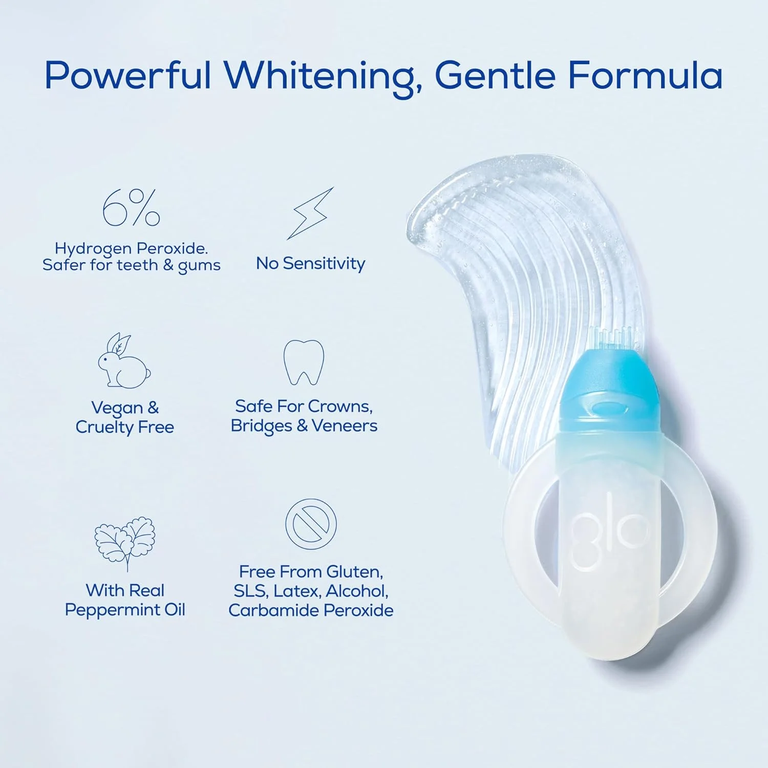 کیت درمان ژل سفید کننده دندان GLO Science Brilliant - از نظر بالینی ثابت شده - نتایج سریع، بدون درد و ماندگار - بسته 10 عددی ژل سفید کننده دندان و مراقبت از لب کیت درمان ژل سفید کننده دندان GLO Science Brilliant - از نظر بالینی ثابت شده - نتایج سریع، بدون درد و ماندگار - بسته 10 عددی ژل سفید کننده دندان و مراقبت از لب