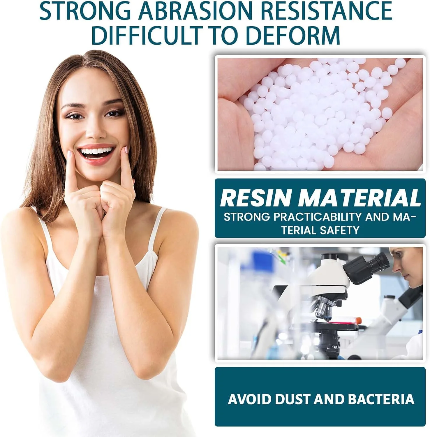 دندان مصنوعی فشاری قابل تنظیم، دندان مصنوعی فوری، پروتز روکش قابل تنظیم، دندان مصنوعی موقت، روکش دندان قابل تنظیم برای پوشاندن دندان ها