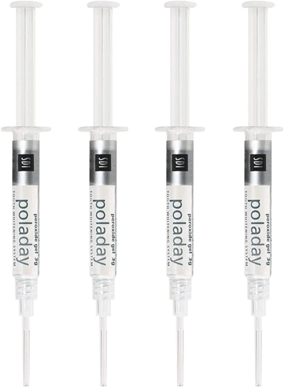 سیستم سفید کننده دندان Hiboss Biotene PolaDay 9.5% بسته 4 سرنگ