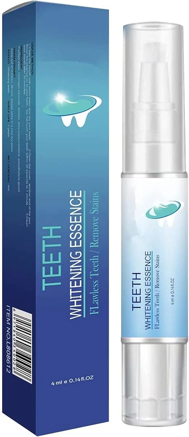 قلم سفید کننده فوری دندان Herbaluxy Lanthome، قلم سفید کننده دندان، قلم های سفید کننده دندان بنفش، از بین بردن آسان لکه های قدیمی (1 عدد)