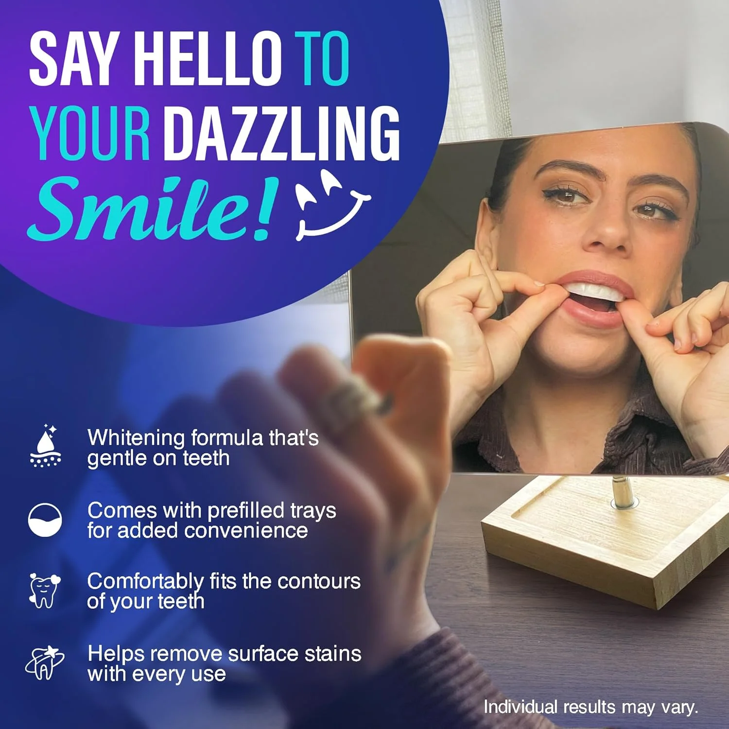 ظروف از پیش پر شده و آماده استفاده سفید کننده دندان گورو ناندا (۷ مرتبه استفاده) ظروف از پیش پر شده و آماده استفاده سفید کننده دندان گورو ناندا (۷ مرتبه استفاده)