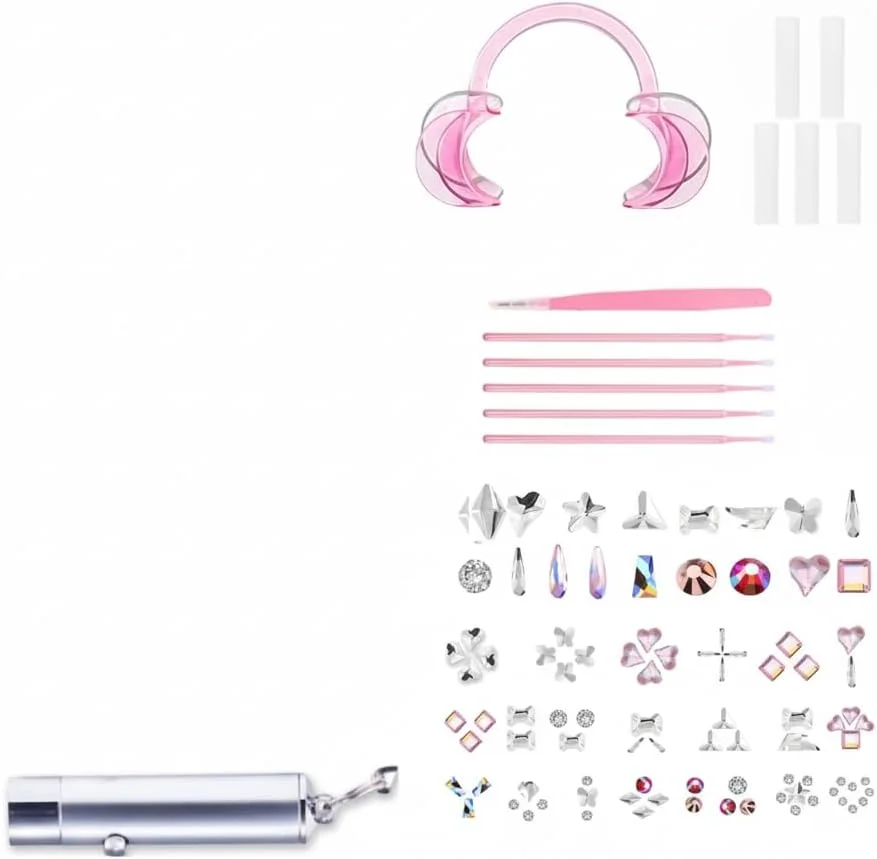 ست جواهرات دندان DIY، مجموعه شروع سنگ های قیمتی کریستالی برای تزئین دندان، ست لوازم جانبی درخشان لبخند آسان، شامل 120+ نگین، اپلیکاتور و ابزار برای مبتدیان ست جواهرات دندان DIY، مجموعه شروع سنگ های قیمتی کریستالی برای تزئین دندان، ست لوازم جانبی درخشان لبخند آسان، شامل 120+ نگین، اپلیکاتور و ابزار برای مبتدیان