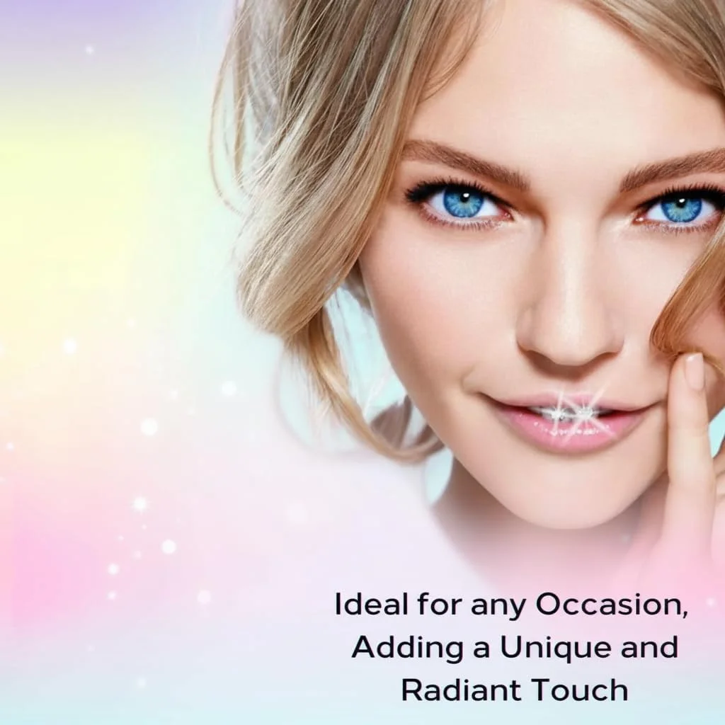 ست جواهرات دندان DIY، مجموعه شروع سنگ های قیمتی کریستالی برای تزئین دندان، ست لوازم جانبی درخشان لبخند آسان، شامل 120+ نگین، اپلیکاتور و ابزار برای مبتدیان