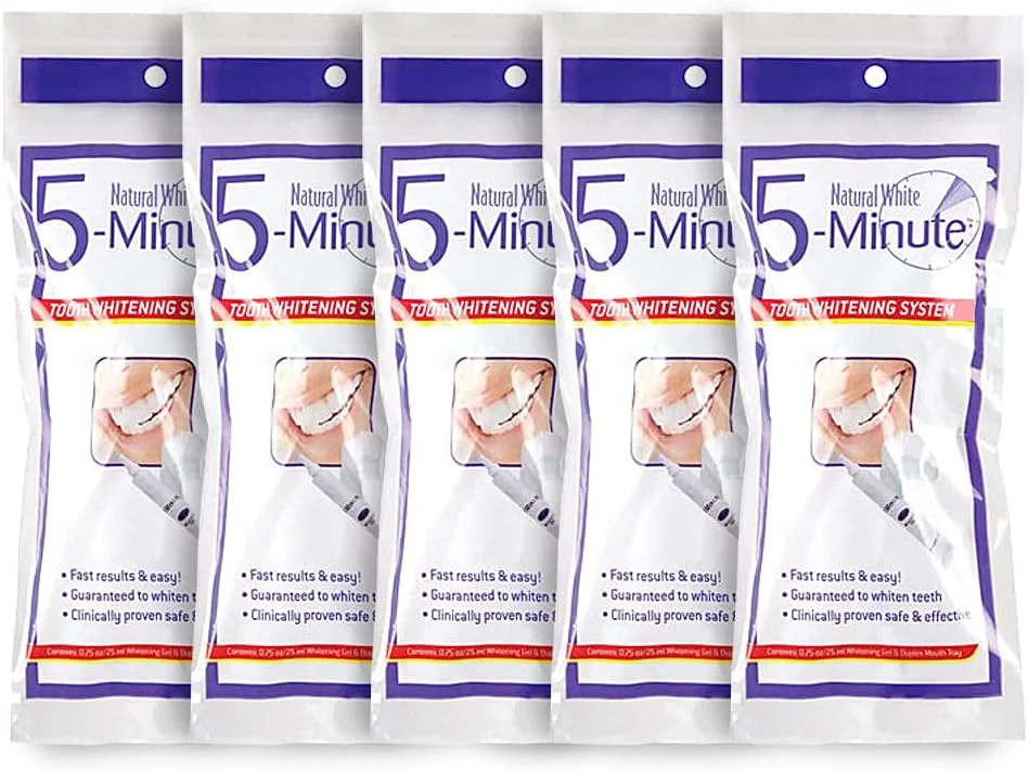 مجموعه ۵ عددی سفید کننده دندان طبیعی Kaxilu، سفید کردن ۵ دقیقه ای دندان (بسته بندی ممکن است متفاوت باشد) مجموعه ۵ عددی سفید کننده دندان طبیعی Kaxilu، سفید کردن ۵ دقیقه ای دندان (بسته بندی ممکن است متفاوت باشد)