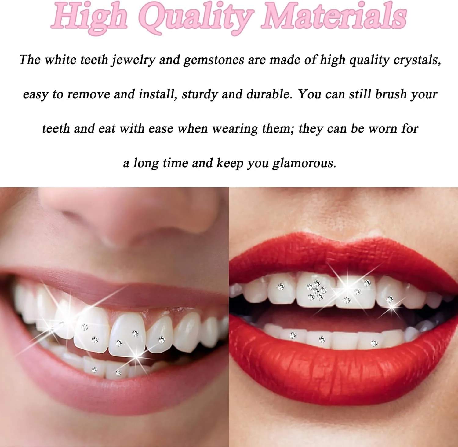 ست نگین دندان، ست نگین دندان DIY، نگین دندان برای تزئین دندان، بازکننده دهان برای دندان، زیورآلات دندانی مد روز قابل جابجایی ست نگین دندان، ست نگین دندان DIY، نگین دندان برای تزئین دندان، بازکننده دهان برای دندان، زیورآلات دندانی مد روز قابل جابجایی