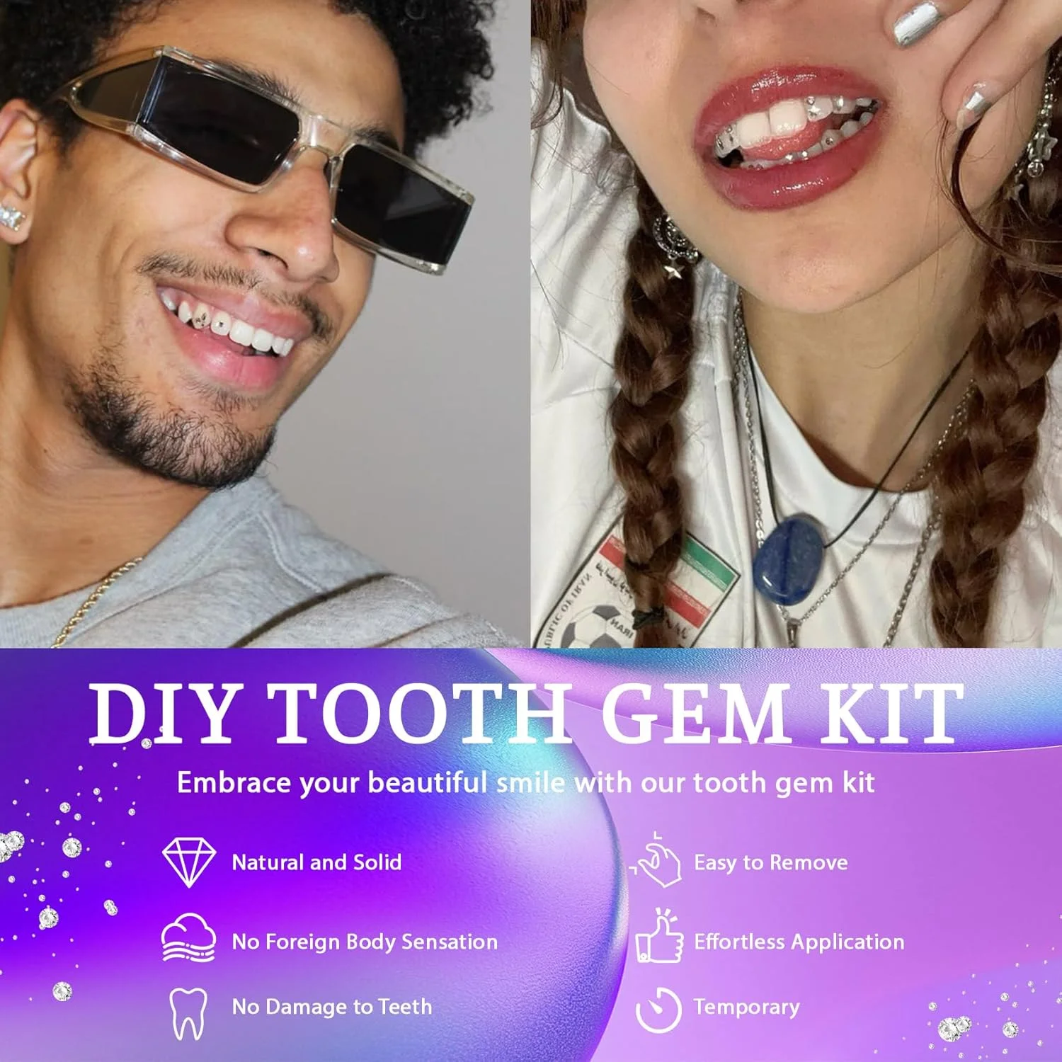 کیت نگین دندان Loeland، کیت جواهرات کریستالی DIY، کیت نگین دندان شیک و حرفه ای برای دندان، کیت استارتر جواهرات دندان کیت نگین دندان Loeland، کیت جواهرات کریستالی DIY، کیت نگین دندان شیک و حرفه ای برای دندان، کیت استارتر جواهرات دندان