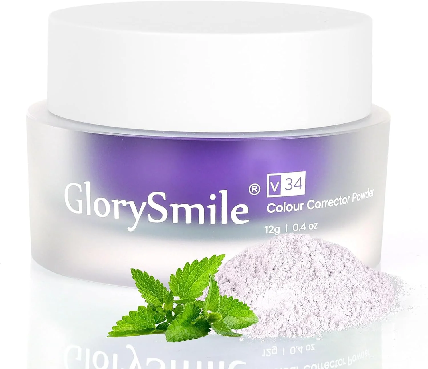 پودر سفید کننده دندان آفکاپ، 1 بسته 12 گرمی V34، پودر سفید کننده دندان، ایمن برای مینای دندان، بدون ایجاد حساسیت، از بین برنده لکه های دندان، سفید کننده دندان با طعم نعناع خنک برای از بین بردن لکه های قدیمی