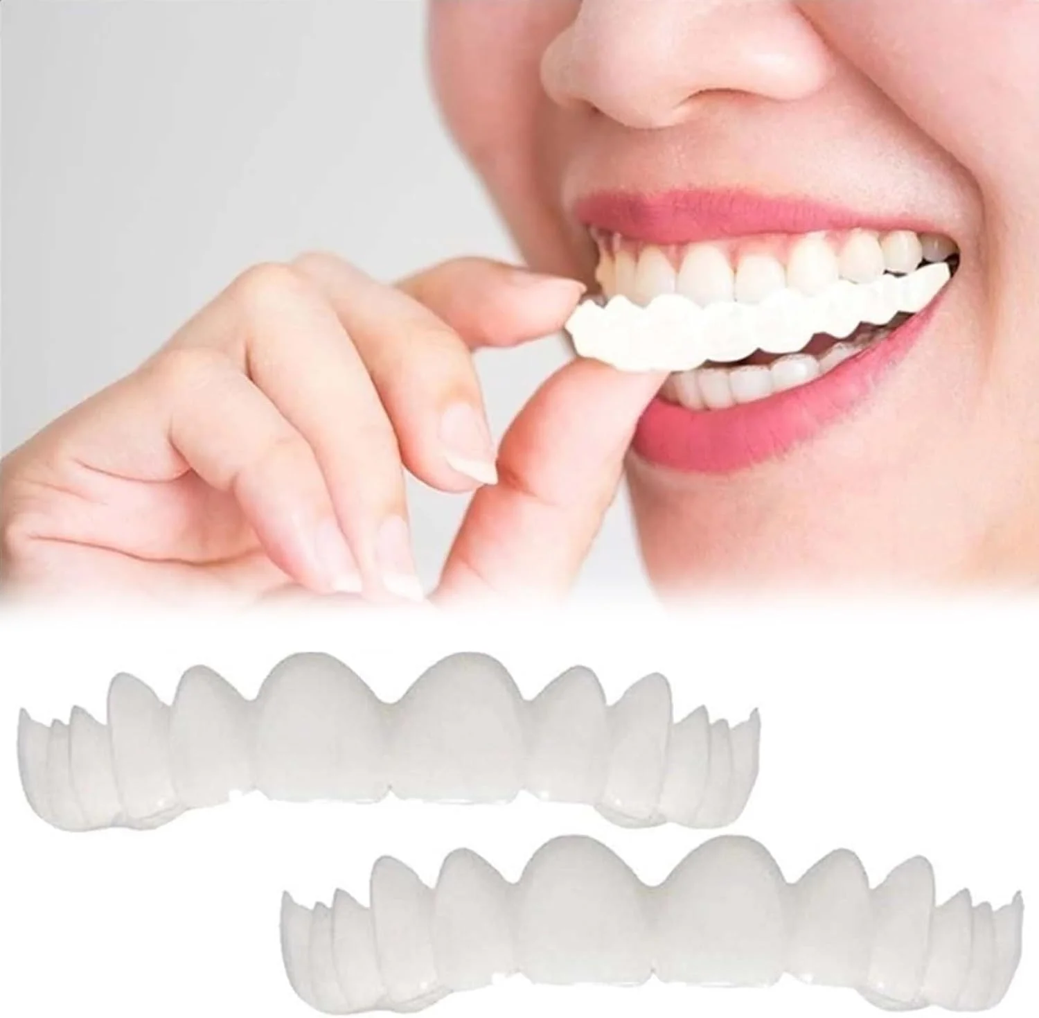 ۲ جفت، لبخند با اعتماد به نفس برای بانوان و آقایان، قابل تنظیم موقت (۱) ۲ جفت، لبخند با اعتماد به نفس برای بانوان و آقایان، قابل تنظیم موقت (۱)