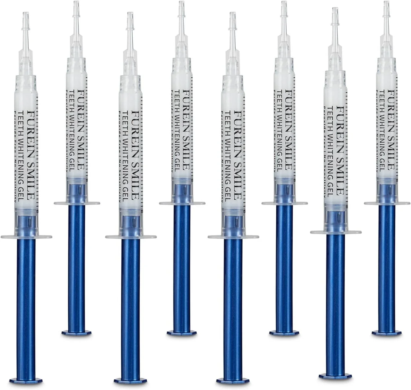 کیت حرفه ای سفید کننده دندان خانگی 32 LED، ژل سفید کننده دندان بدون پراکسید 8 عددی، از بین برنده لکه های دندان | دندان های سفیدتر فقط در 30 دقیقه | بدون درد و غیر حساس