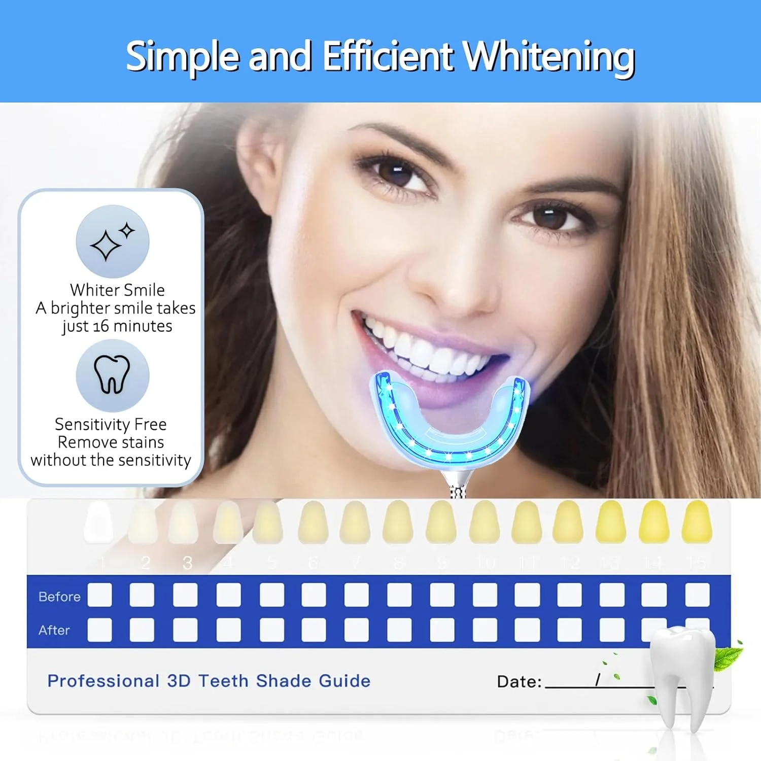 کیت حرفه ای سفید کننده دندان و کیت بلیچینگ با نور شتاب دهنده LED 16X - 4 عدد قلم ژل سفید کننده ایمن برای مینای دندان، سیستم مراقبت از دندان در خانه برای لبخندی روشن تر کیت حرفه ای سفید کننده دندان و کیت بلیچینگ با نور شتاب دهنده LED 16X - 4 عدد قلم ژل سفید کننده ایمن برای مینای دندان، سیستم مراقبت از دندان در خانه برای لبخندی روشن تر