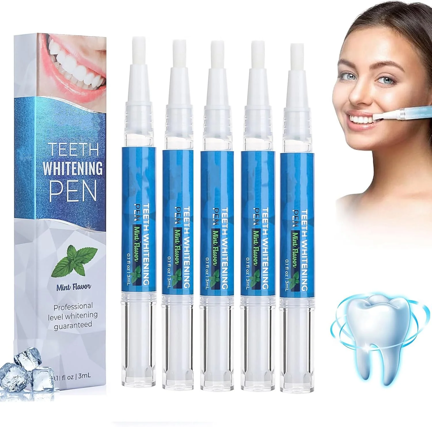 کیت سفید کننده دندان PINKE، ژل نعناع، 4 عدد، از بین برنده لکه دندان، فرمول ملایم و طبیعی، سفید کننده سریع، بدون حساسیت، استفاده آسان، مناسب برای مسافرت، کیفیت حرفه ای کیت سفید کننده دندان PINKE، ژل نعناع، 4 عدد، از بین برنده لکه دندان، فرمول ملایم و طبیعی، سفید کننده سریع، بدون حساسیت، استفاده آسان، مناسب برای مسافرت، کیفیت حرفه ای