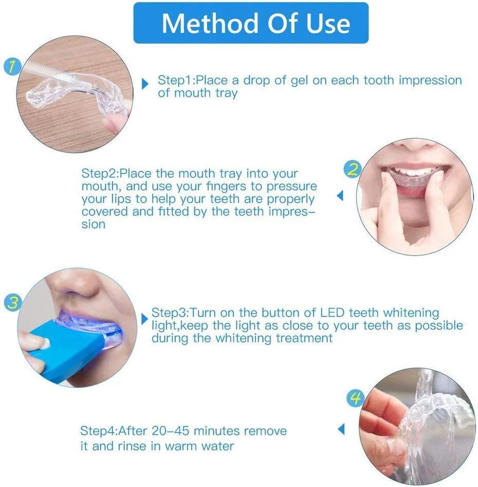 مجموعه حرفه ای سفید کننده دندان HASAIKA®، مجموعه سفید کننده دندان، کیت سفید کننده دندان با 10 عدد ژل سفید کننده، بهبود فوری دندان های زرد و تغییر رنگ مجموعه حرفه ای سفید کننده دندان HASAIKA®، مجموعه سفید کننده دندان، کیت سفید کننده دندان با 10 عدد ژل سفید کننده، بهبود فوری دندان های زرد و تغییر رنگ