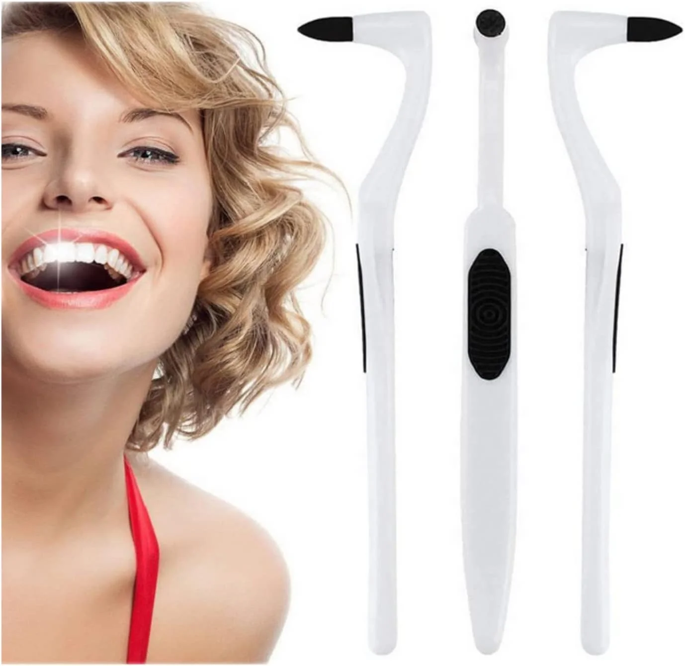 مجموعه ۳ عددی ابزار پاک کننده لکه دندان، جرم گیر و پولیش دندان