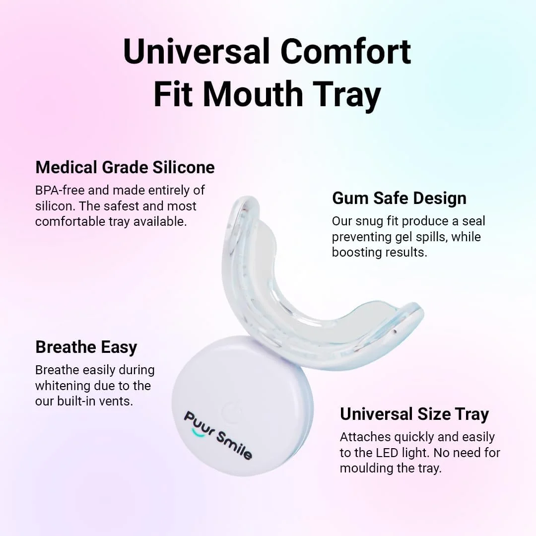 کیت سفید کننده دندان – نور LED و ژل سفید کننده به همراه سرنگ های معدنی کننده – سفید کننده حرفه ای برای دندان های حساس – از بین برنده لکه های ناشی از قهوه، شراب و سیگار کیت سفید کننده دندان – نور LED و ژل سفید کننده به همراه سرنگ های معدنی کننده – سفید کننده حرفه ای برای دندان های حساس – از بین برنده لکه های ناشی از قهوه، شراب و سیگار