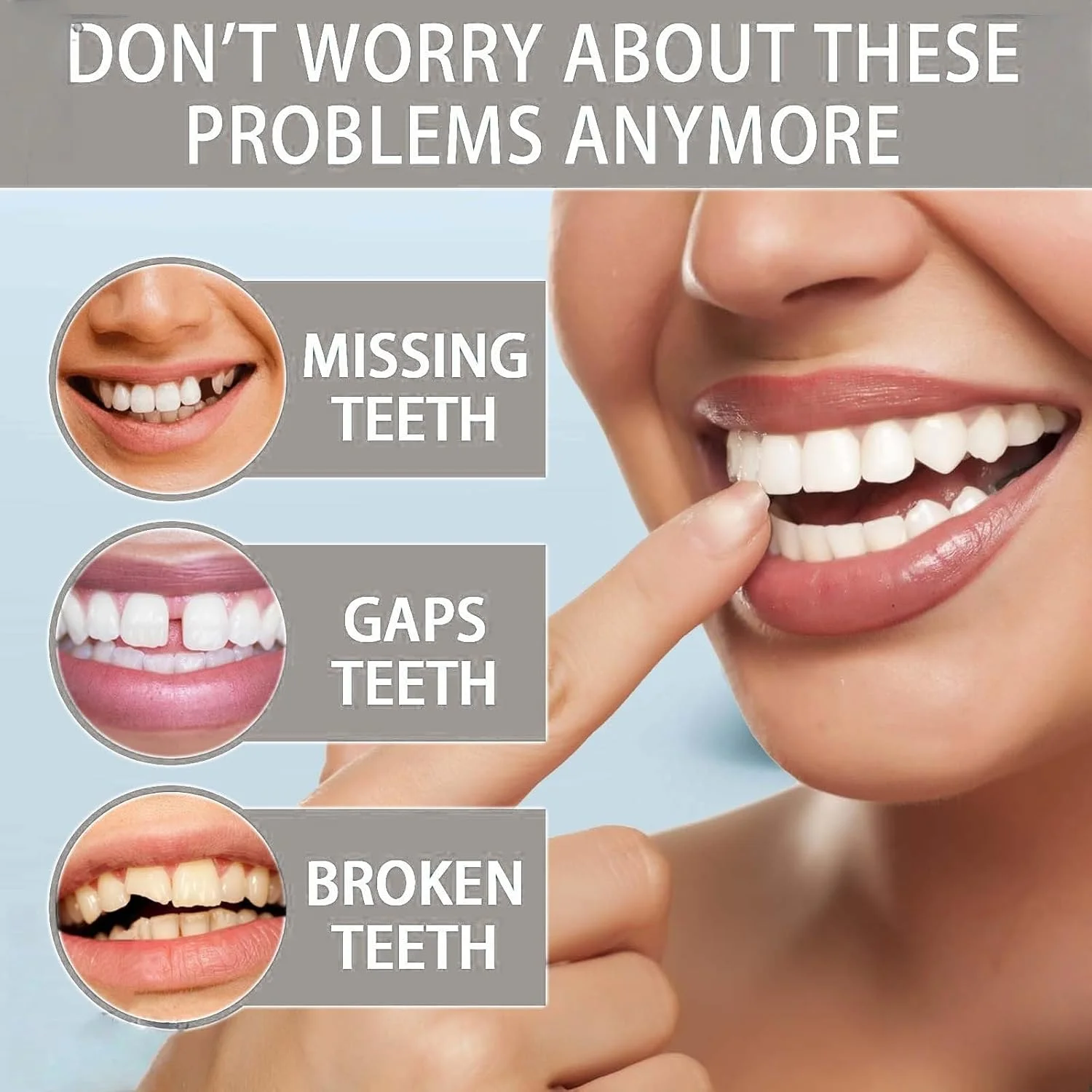 ست دندان مصنوعی سیلیکونی، ست دندان های مصنوعی بالا و پایین، دندان های مصنوعی تقلبی، دندان های مصنوعی قابل قالب گیری، دندان های مصنوعی سیلیکونی کامل دهان، روکش های گیره ای دندان، کیت تعمیر دندان مصنوعی، راحت و طبیعی ست دندان مصنوعی سیلیکونی، ست دندان های مصنوعی بالا و پایین، دندان های مصنوعی تقلبی، دندان های مصنوعی قابل قالب گیری، دندان های مصنوعی سیلیکونی کامل دهان، روکش های گیره ای دندان، کیت تعمیر دندان مصنوعی، راحت و طبیعی