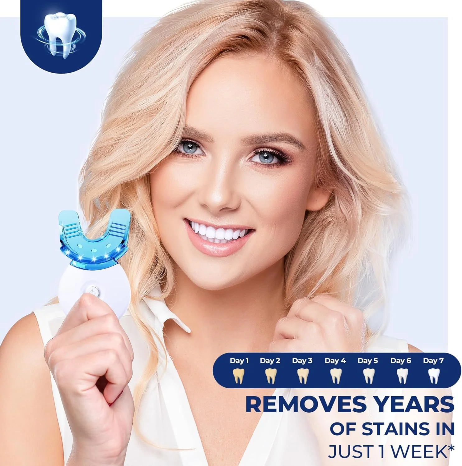 کیت سفید کننده دندان، مجموعه سفید کننده دندان Celakeety با ژل سفید کننده دندان برای سفید کردن و درخشان کردن دندان ها کیت سفید کننده دندان، مجموعه سفید کننده دندان Celakeety با ژل سفید کننده دندان برای سفید کردن و درخشان کردن دندان ها