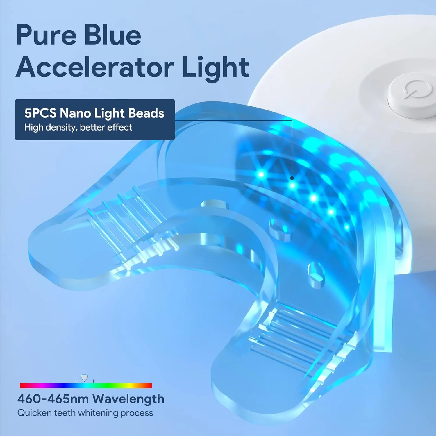 کیت سفید کننده دندان، کیت سفید کننده دندان با نور ال ای دی، قالب دهانی، 6 ژل سفید کننده دندان، 2 ژل حساسیت زدا کیت سفید کننده دندان، کیت سفید کننده دندان با نور ال ای دی، قالب دهانی، 6 ژل سفید کننده دندان، 2 ژل حساسیت زدا