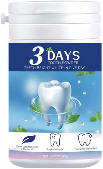 پودر سفید کننده دندان، پودر دندان سازگار با مینای دندان، سفید کننده و از بین برنده لکه، پاک کننده عمیق نعنایی و مروارید دندان معدنی کننده مجدد (آبی) پودر سفید کننده دندان، پودر دندان سازگار با مینای دندان، سفید کننده و از بین برنده لکه، پاک کننده عمیق نعنایی و مروارید دندان معدنی کننده مجدد (آبی)