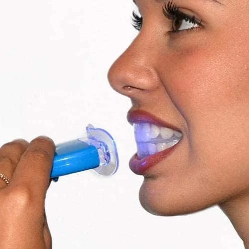 سفید کننده دندان با نور ال ای دی سفید سفید کننده دندان با نور ال ای دی سفید