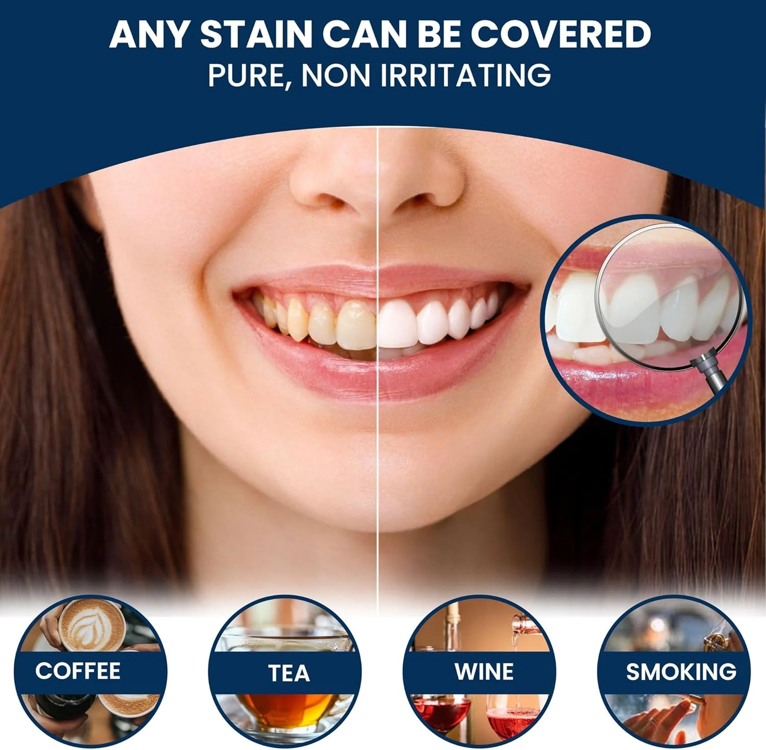 پودر سفید کننده دندان یاساب | تامین 6 ماهه | سریع، بدون حساسیت و سازگار با مینای دندان | از بین بردن لکه های قدیمی و روشن کردن لبخند شما | تنفس تازه | طعم نعناع خنک | پودر سفید کننده فوری پودر سفید کننده دندان یاساب | تامین 6 ماهه | سریع، بدون حساسیت و سازگار با مینای دندان | از بین بردن لکه های قدیمی و روشن کردن لبخند شما | تنفس تازه | طعم نعناع خنک | پودر سفید کننده فوری