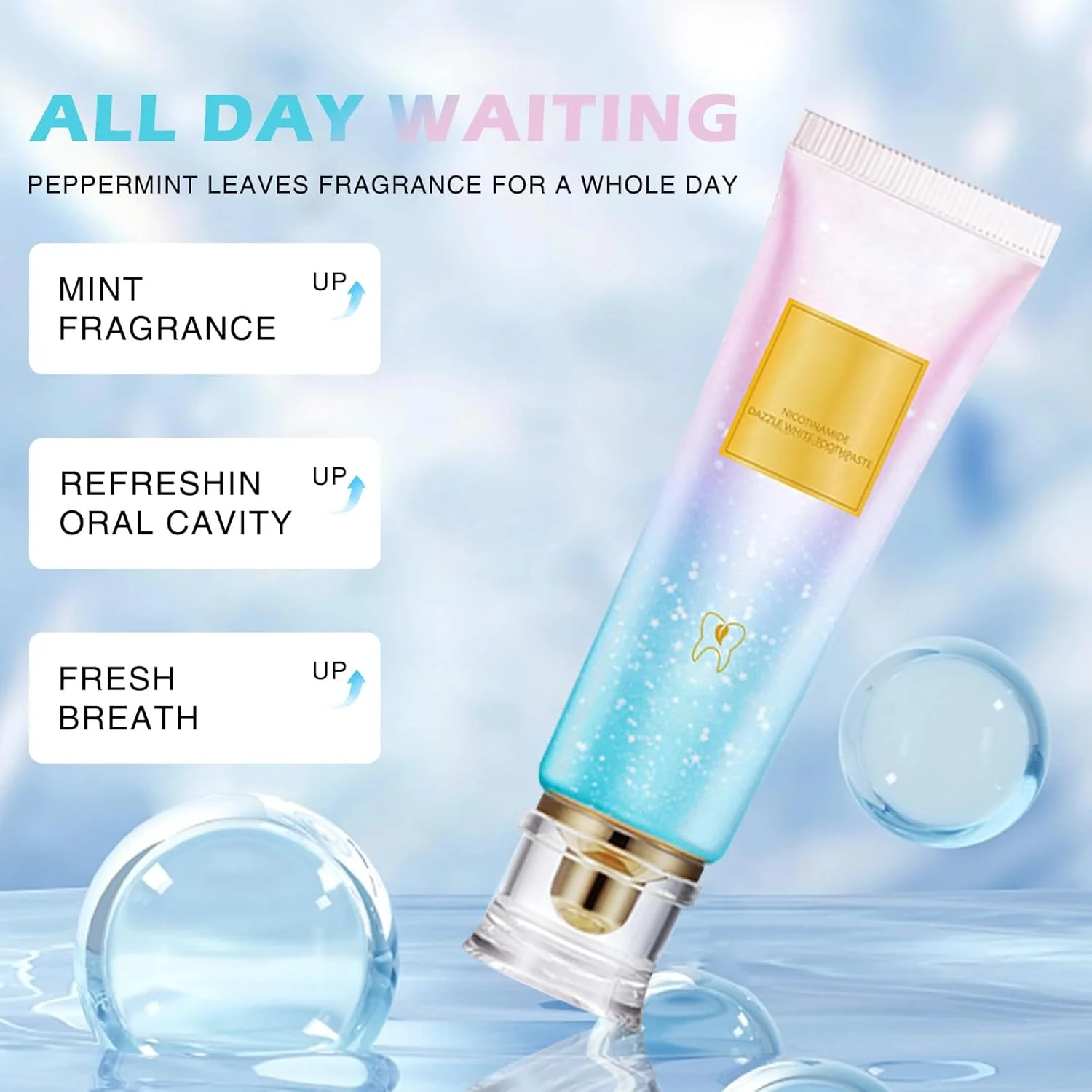 خمیر دندان سفید کننده Xdealcozyxc، 2 عدد به همراه 7 جفت نوار سفید کننده دندان، خمیر دندان تمیز کننده دهان و دندان