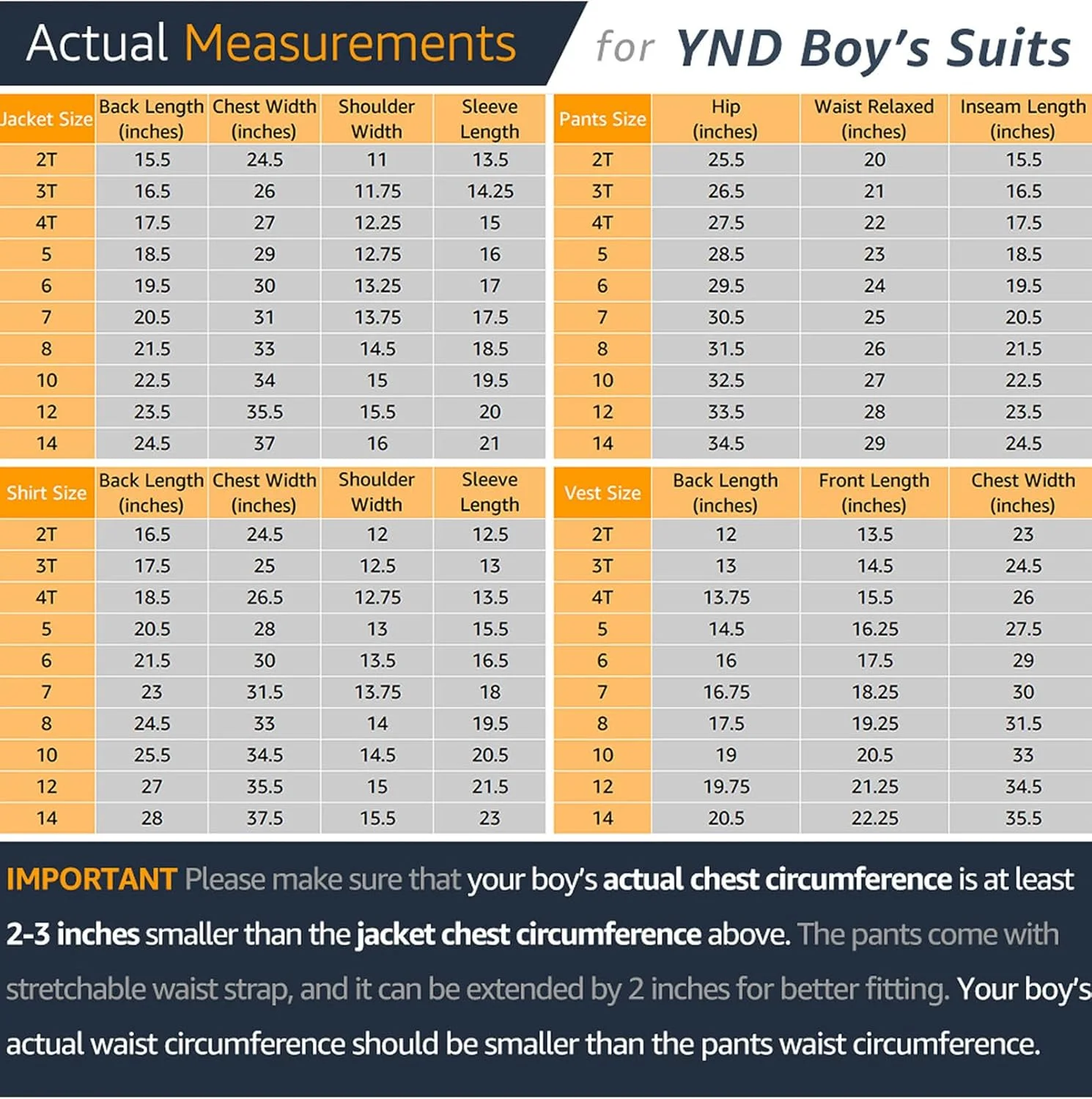 ست کت و شلوار 5 تکه پسرانه YND، لباس رسمی یکدست شامل کت، جلیقه، شلوار، پیراهن و کراوات