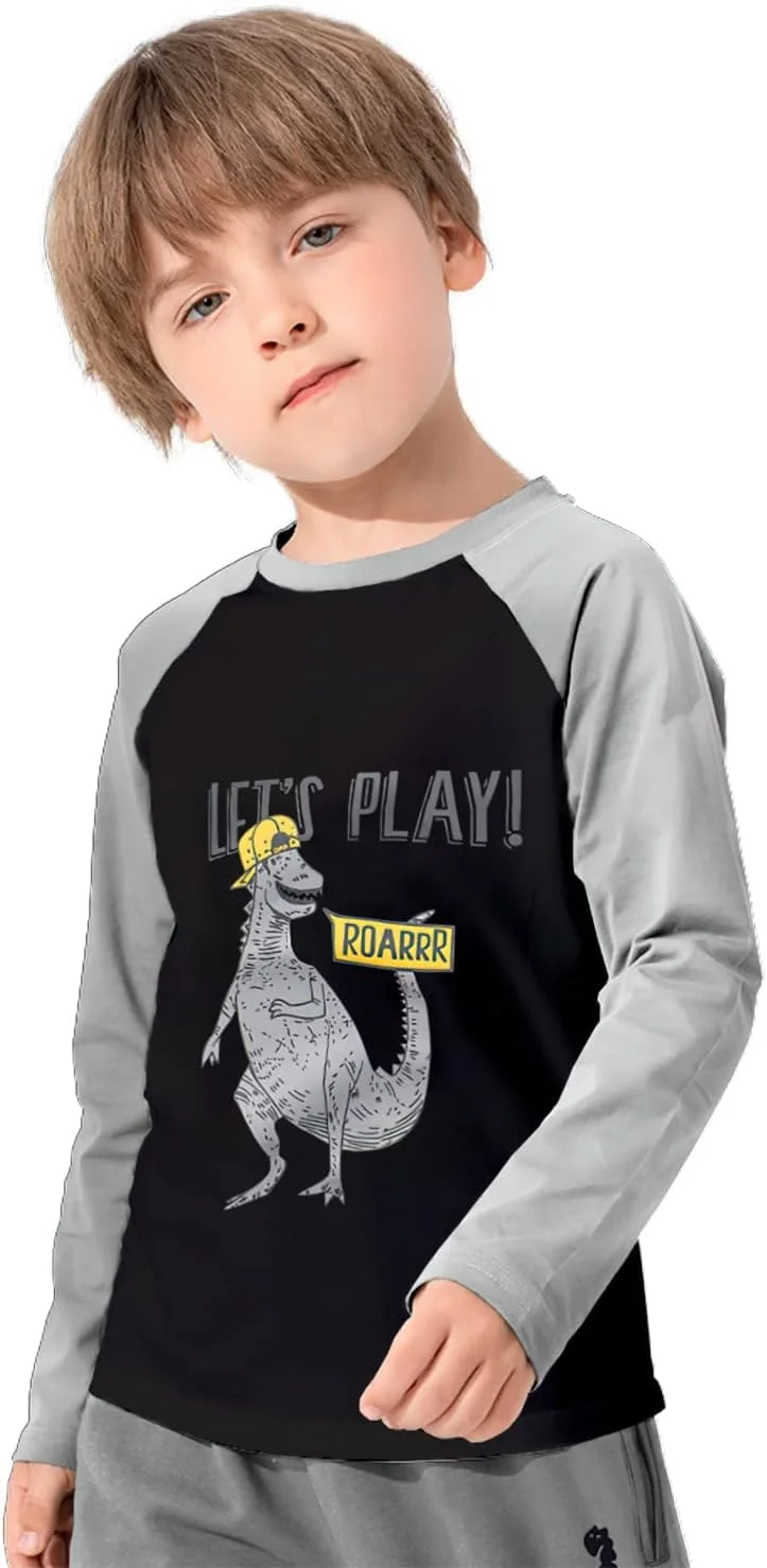 ست لباس ورزشی پسرانه ییلاکو، شامل سویشرت طرح دایناسور و شلوار گرمکن