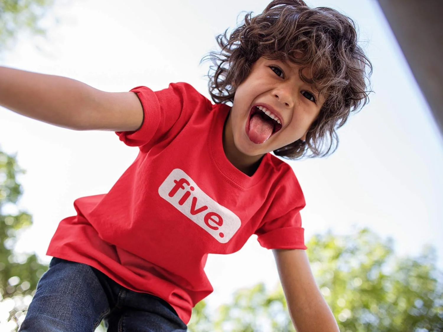 تی‌شرت تولد 5 سالگی پسرانه، هدیه تولد پنج سالگی برای پسر