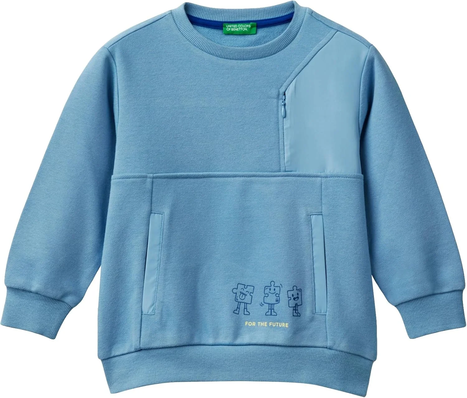 سویشرت کلاه دار پسرانه یونایتد کالرز آف بنتون مدل Maglia G/C M/L 3wncg200t