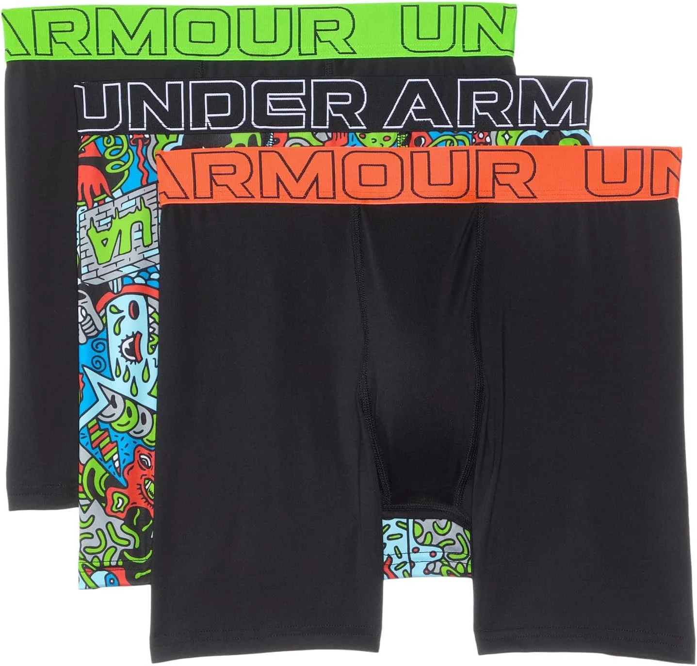 باکسر پادار پسرانه آندر آرمور، بسته 3 عددی