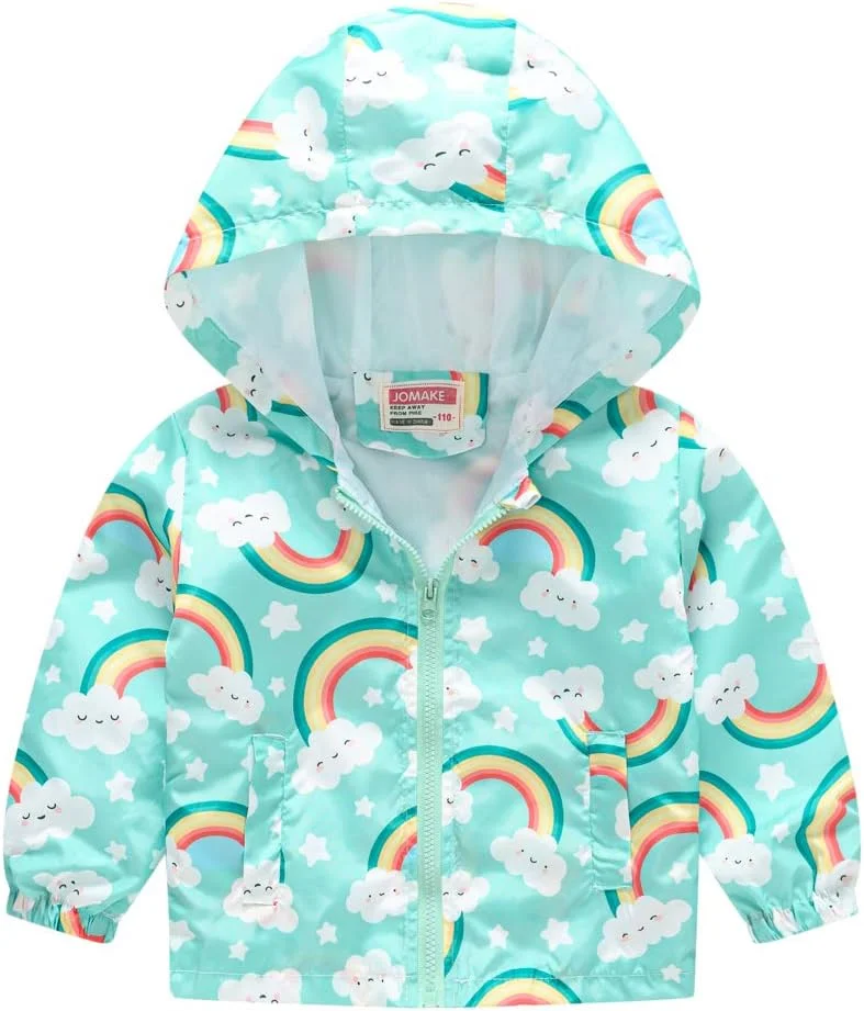 کت بادگیر سبک و کلاه دار طرح کارتونی زیپ دار پسرانه و دخترانه TUIJI