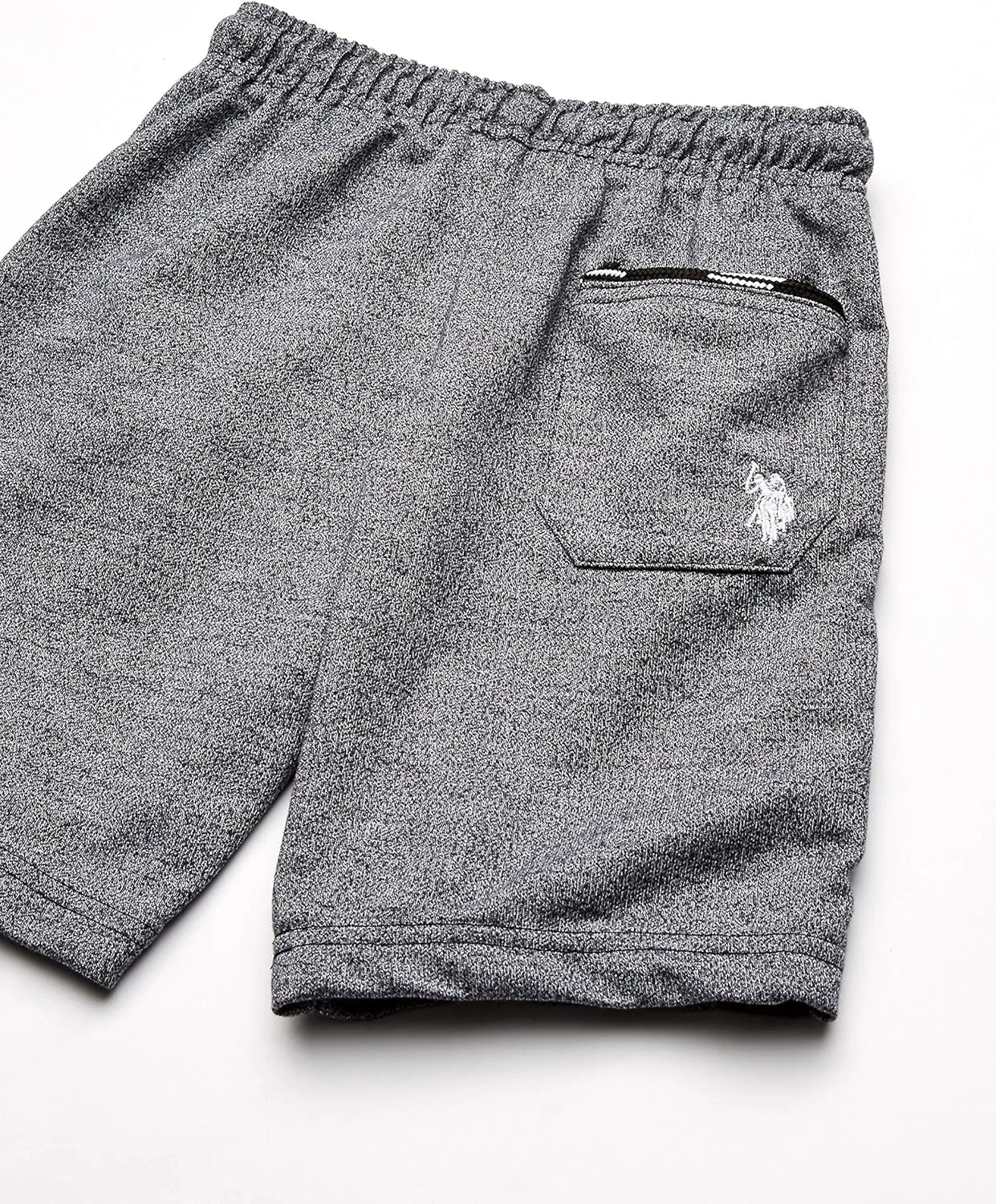 شلوارک تری فرانسوی پسرانه یو.اس. پولو اَسِن، راحت و نرم با یک جیب پشتی