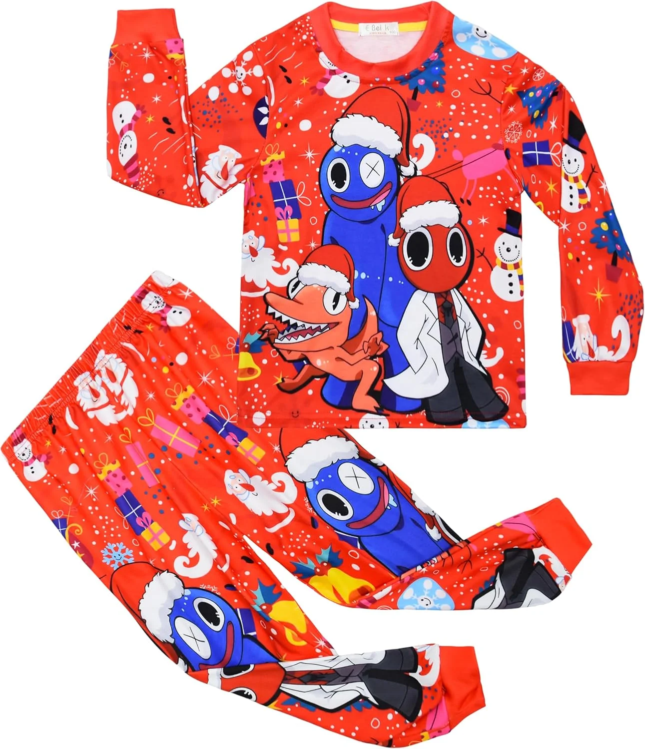 تونگ کود ست لباس خواب پسرانه و دخترانه 2 تکه طرح بازی