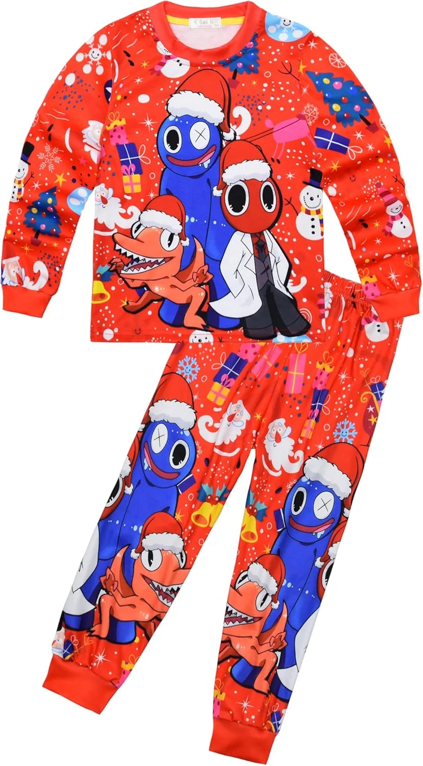 تونگ کود ست لباس خواب پسرانه و دخترانه 2 تکه طرح بازی