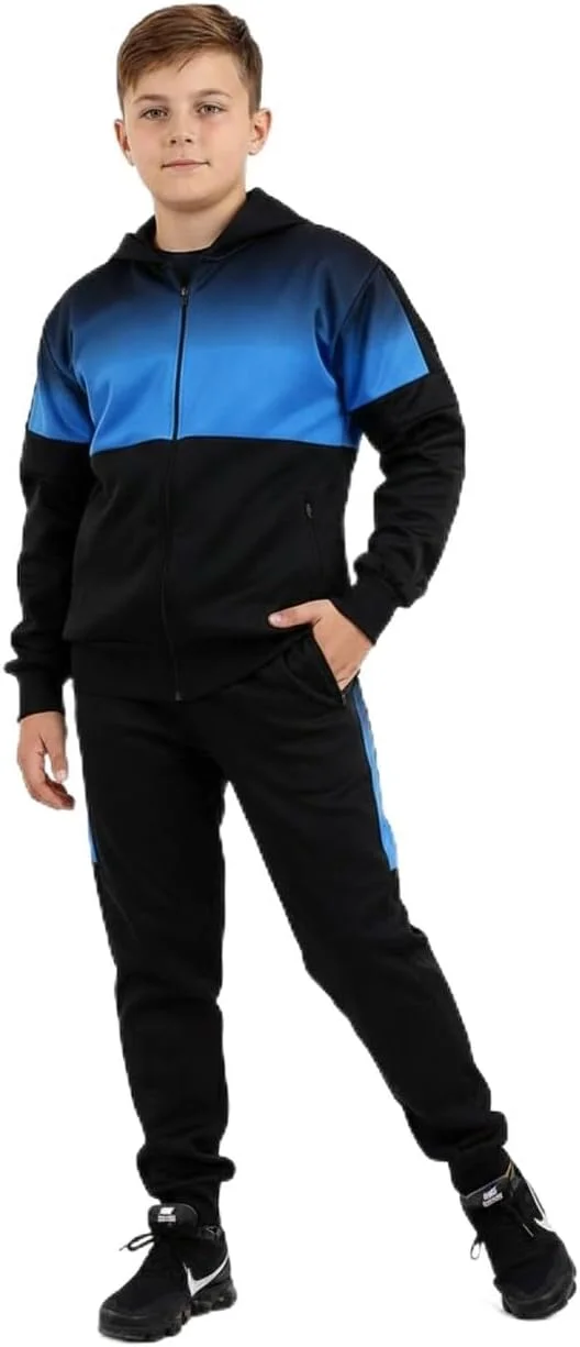 ست هودی و شلوار ورزشی پسرانه پلی استر