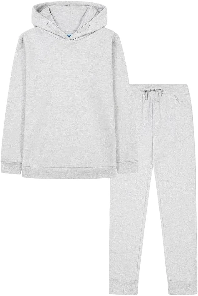 ست گرمکن و شلوار ورزشی پسرانه کلاه دار مناسب کودکان 5 تا 13 سال