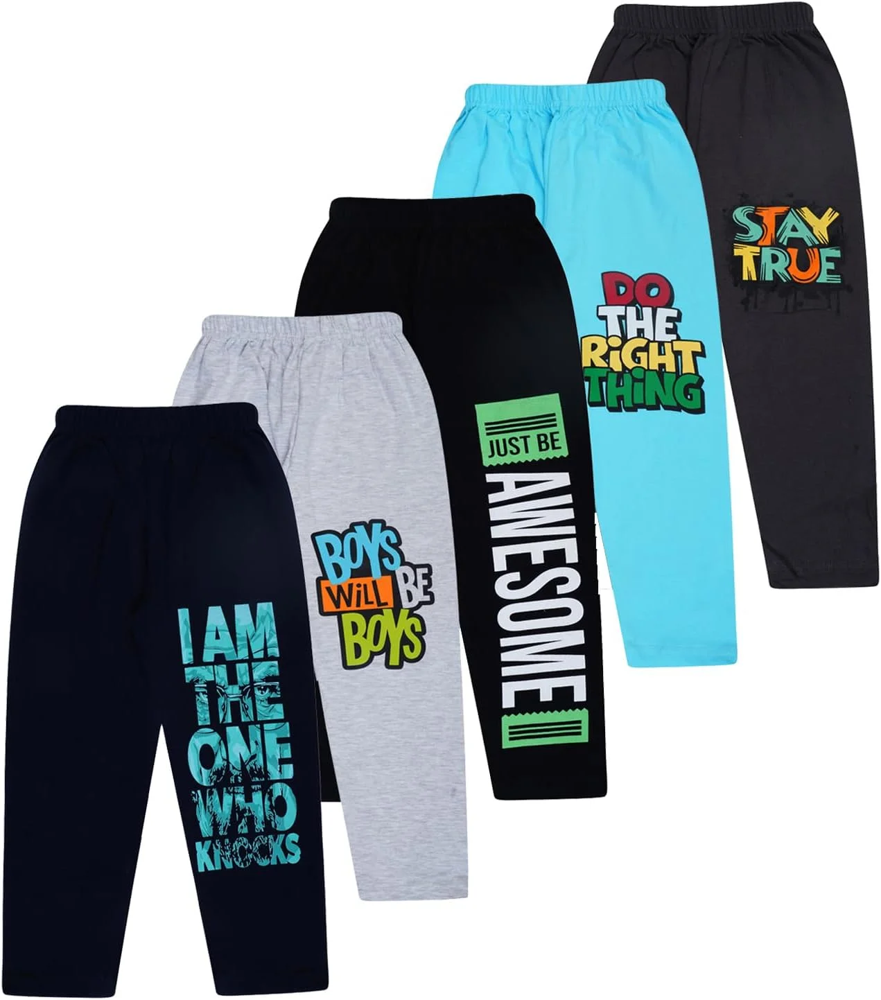 شلوار معمولی پسرانه T2F (BYSTRK26_چند رنگ)