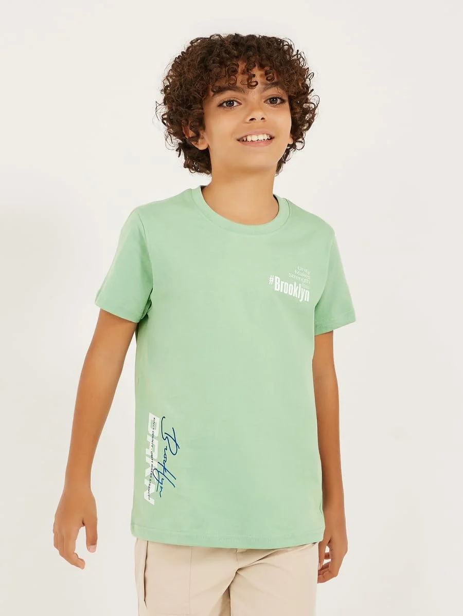 پیراهن پسرانه استایلی مدل 2112114613 (تک عددی)