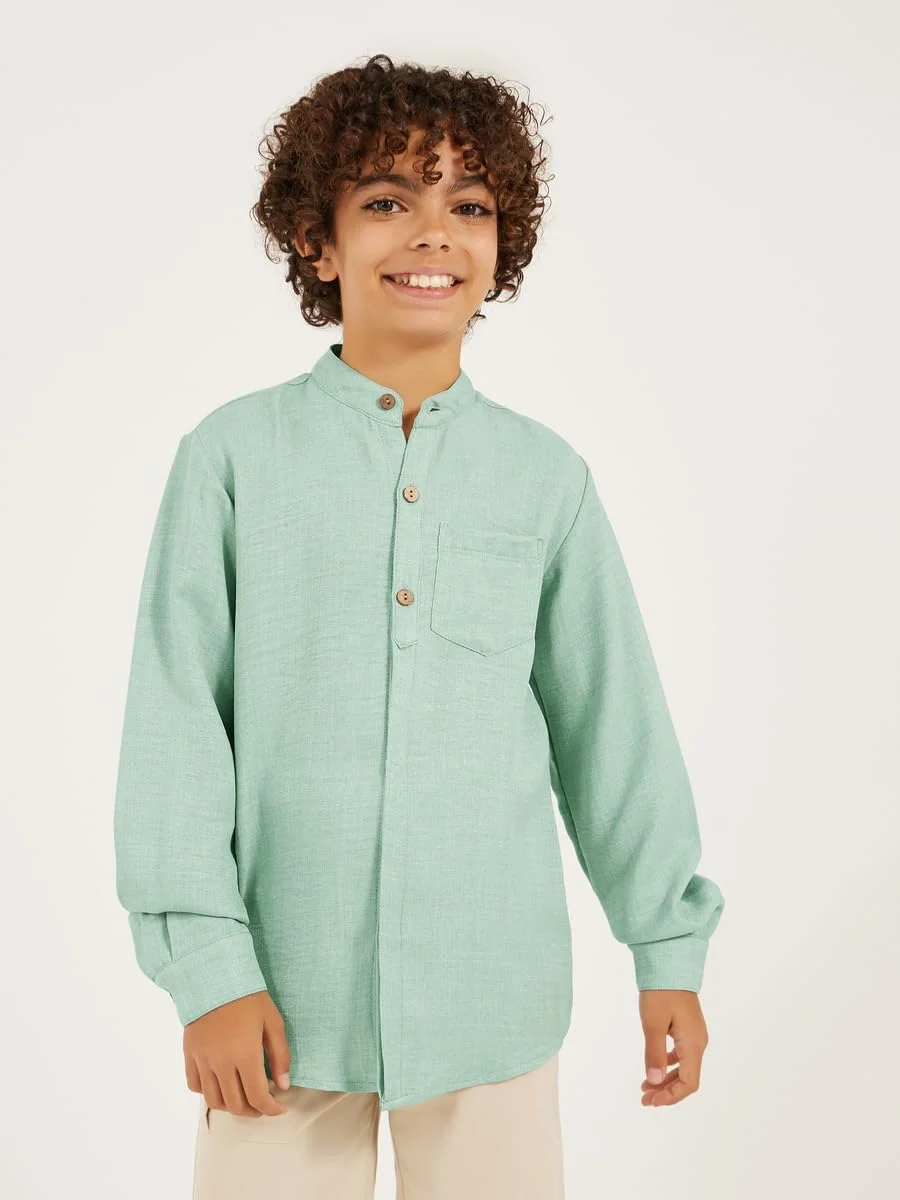 پیراهن پسرانه استایلی مدل 2112244313 (تک عددی)