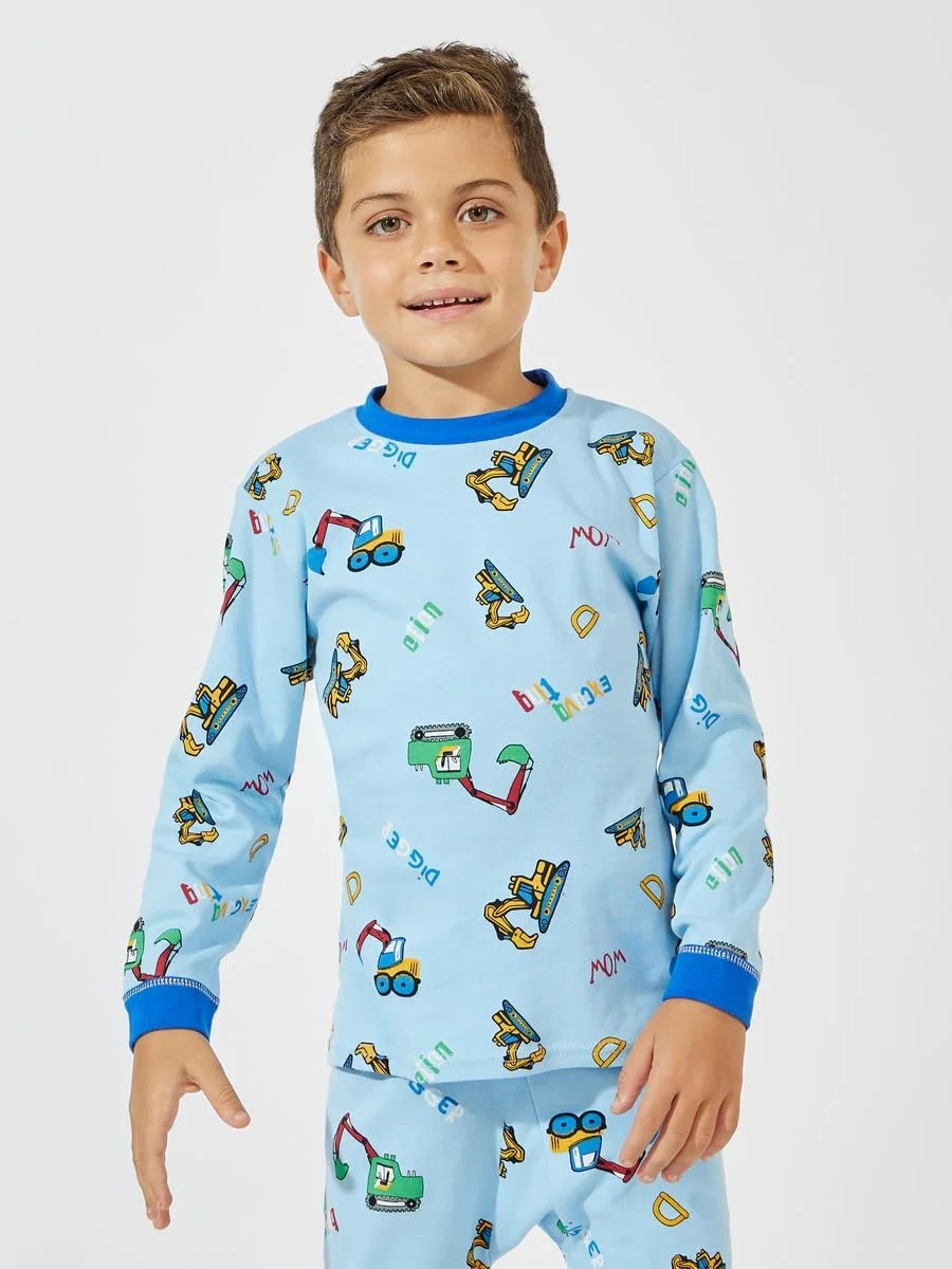 ست لباس خواب پسرانه استایلی مدل 2111829203