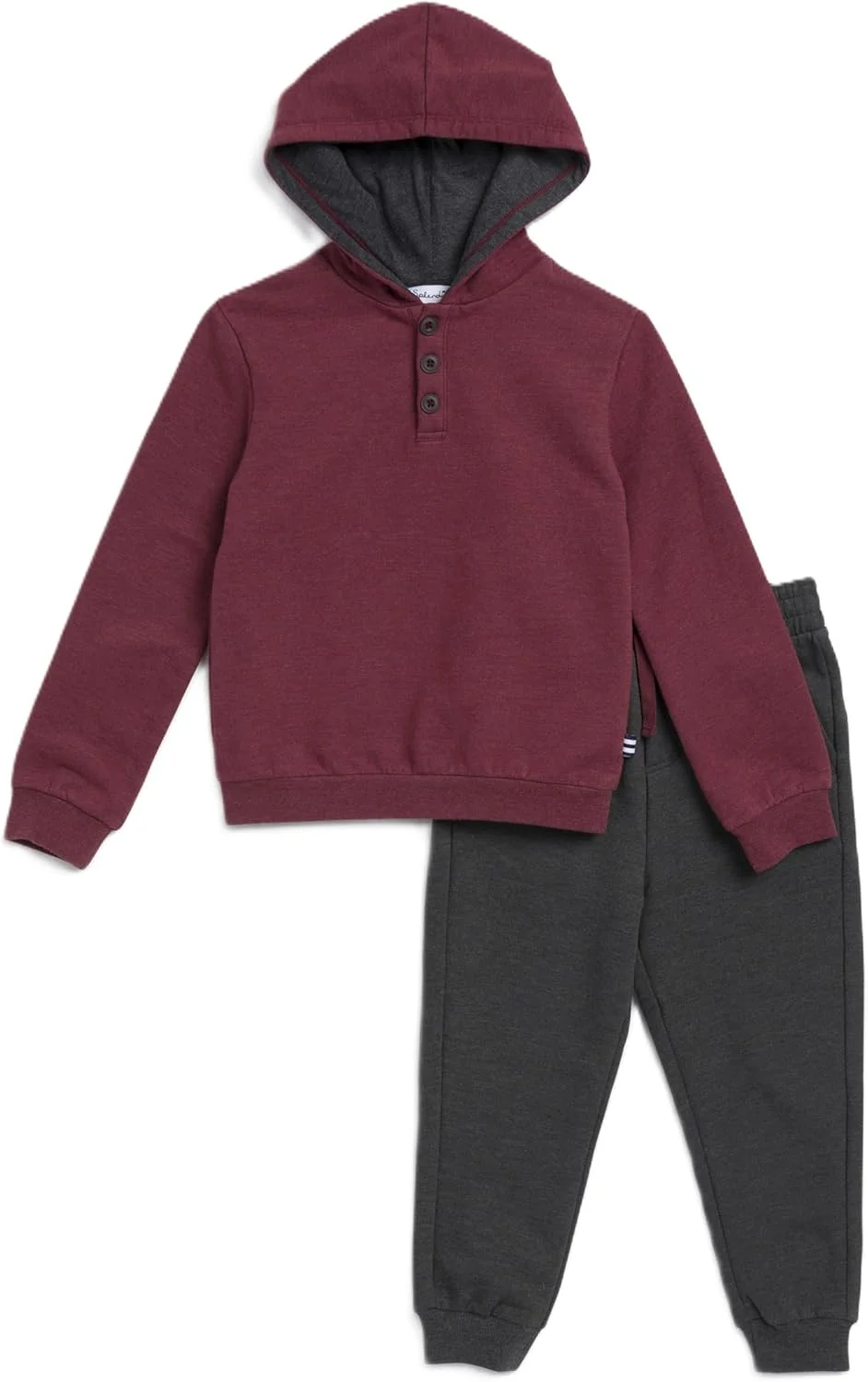 ست هودی دو رنگ پسرانه شیک (بسته 2 عددی)