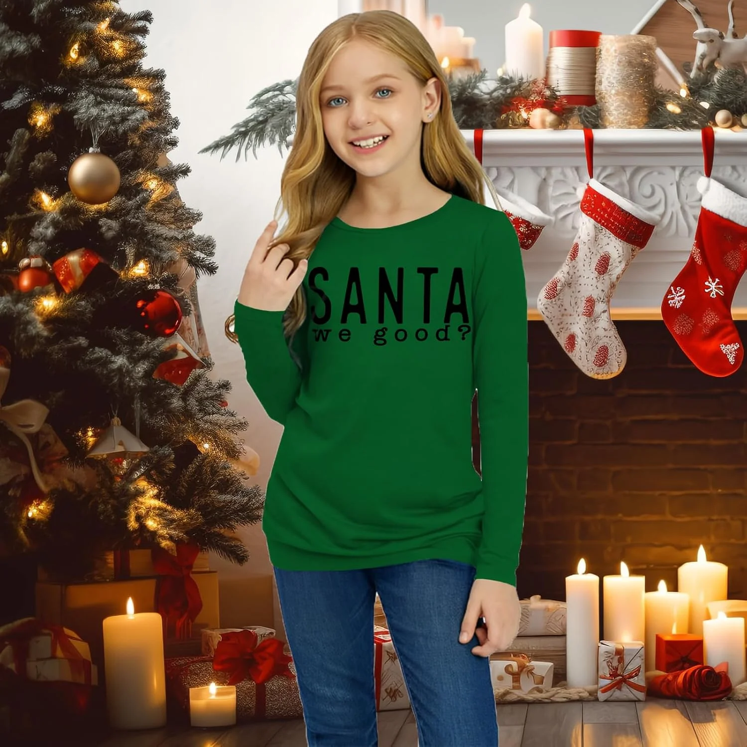 تی شرت آستین بلند طرح کریسمس بچه گانه تی شرت آستین بلند طرح کریسمس بچه گانه