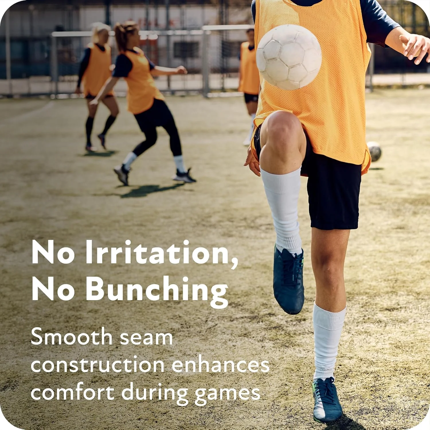 جوراب ساق بلند ورزشی مردانه و پسرانه ساف سول (دو جفت)، سایز بچگانه ۱۳-جوانان ۴، مشکی